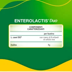 Enterolactis Duo Integratore Cellule Vive e Inulina, 20 Bustine