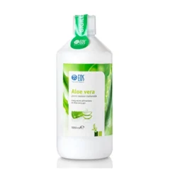 Eos Aloe Vera Puro Succo Naturale - Integratore alimentare depurativo e digestivo, 1 litro