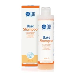 Eos Base Shampoo - Shampoo senza profumo per la cute ipersensibile e intollerante, 200 ml