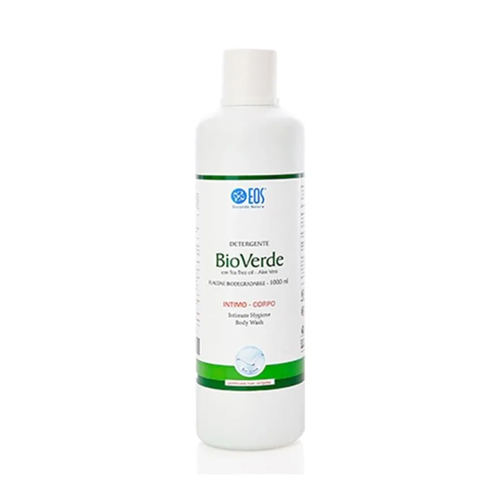 Eos Bioverde - Detergente igienizzante per il corpo, il viso e l'igiene intima, 1000 ml