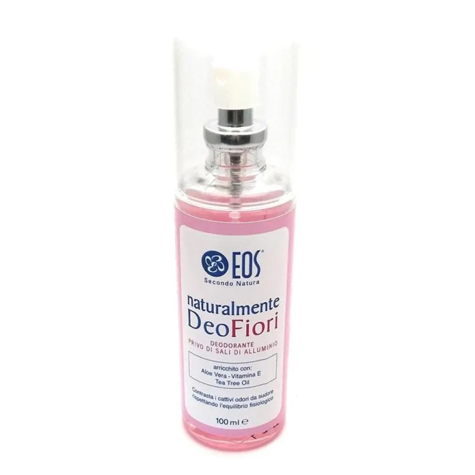 EOS Deo Fiori - Deodorante spray per le pelli delicate e contro i cattivi odori, 100 ml