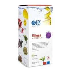 EOS Fitless Metabolic Integratore Drenante e Controllo del Peso, 500ml