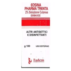 Eosina Pharma Trenta 2% Soluzione Cutanea Antisettico e Disinfettante, 100g