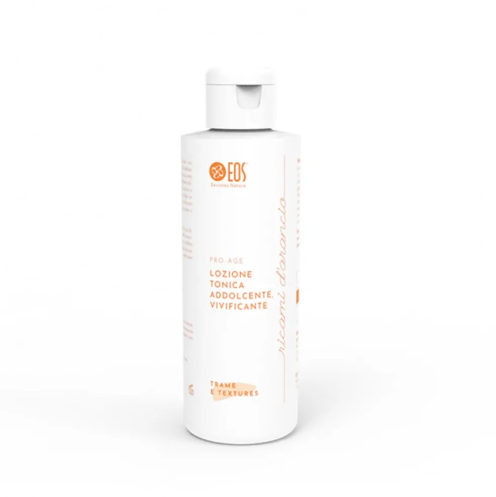 EOS Lozione Tonica Viso Ricami d'Arancio - Lozione tonica per purificare e lenire il viso, 150 ml