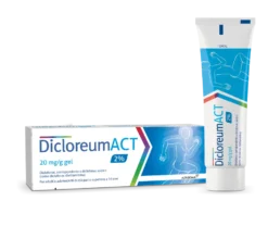 Epifarma Dicloreumact 2% - Gel antinfiammatorio al diclofenac per i dolori muscolari, 60 g