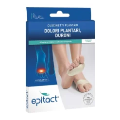 Epitact Cuscinetti Plantari per Dolori Plantari e Duroni Taglia L 42-45, 1Pezzo