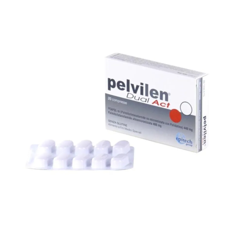 Epitech Group Pelvilen Dual Act Integratore Alimentare, 20 Compresse