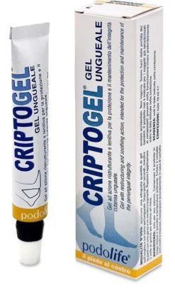 Epitech Group Podolife Criptogel Gel ungueale ristrutturante per le micosi e le unghie incarnite, 10 ml