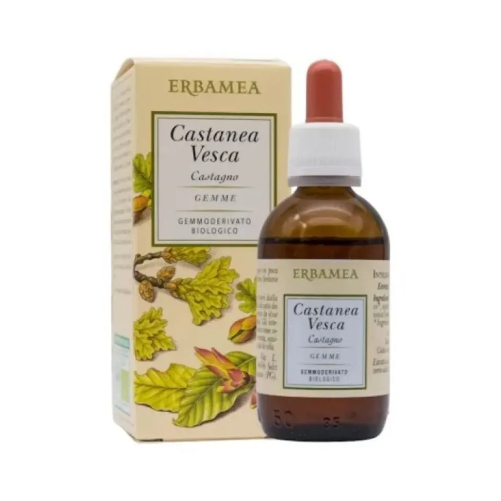 Erbamea Castanea Vesca Gemmoderivato Bio, 50ml