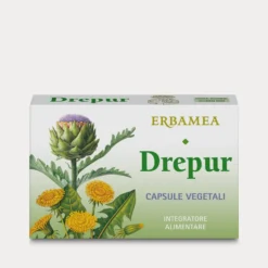 Erbamea Drepur - Integratore alimentare depurativo e digestivo, 24 capsule vegetali
