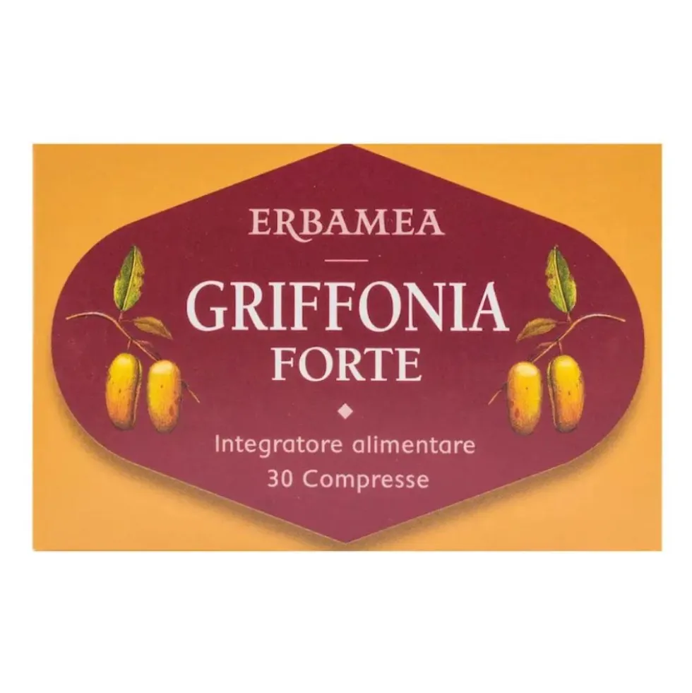 Erbamea Griffonia Forte Integratore Rilassamento e Benessere Mentale, 30 compresse