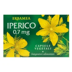 Erbamea Iperico Integratore Alimentare Relax e Stress, 36 Capsule Vegetali