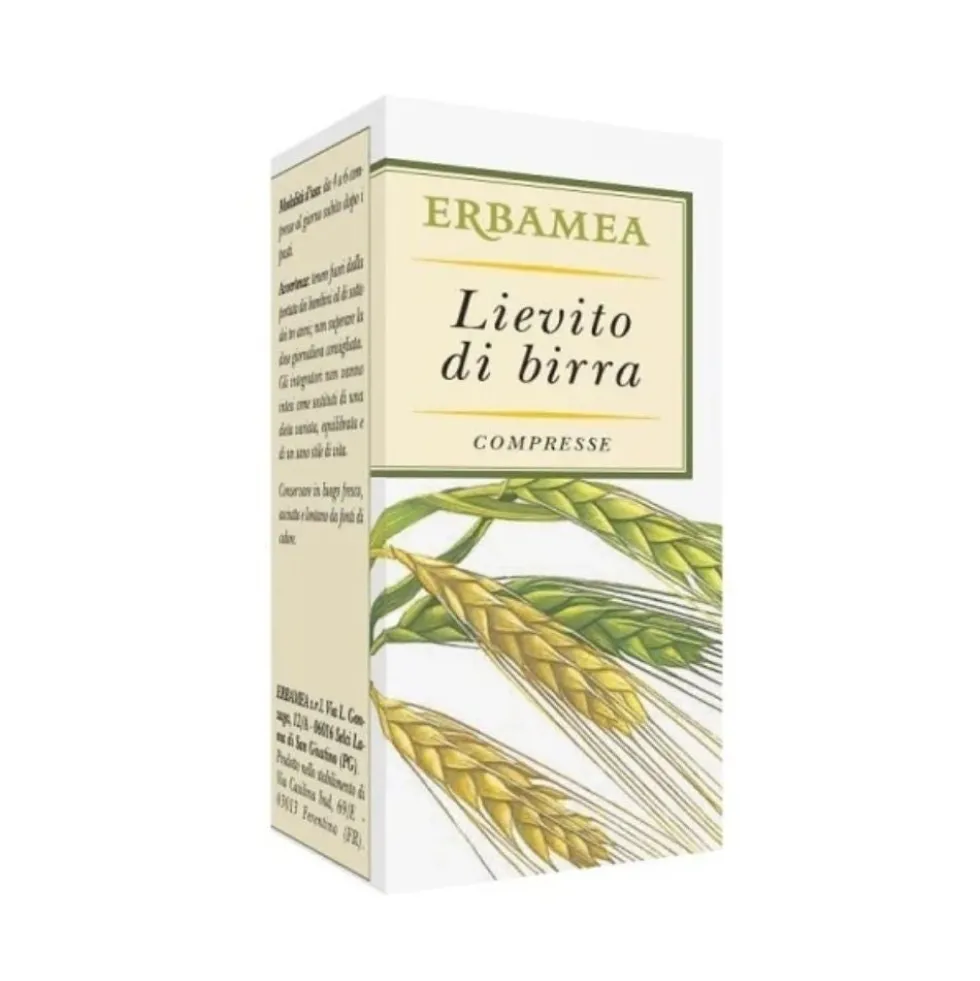 Erbamea Lievito Birra Integratore Alimentare, 120 Compresse