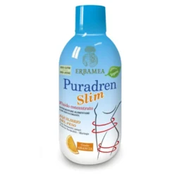Erbamea Puradren - Slim Fluido Concentrato Equilibrio Peso Corporeo gusto Arancia, 500ml