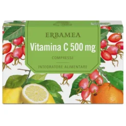 Erbamea Vitamina C 500 Integratore Alimentare, 24 Compresse