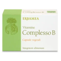 Erbamea Vitamine Complesso B Integratore Alimentare, 24 Capsule Vegetali