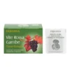 Erbamea Vite Rossa Gambe - Tisana biologica per il microcircolo e le gambe pesanti, 20 bustine