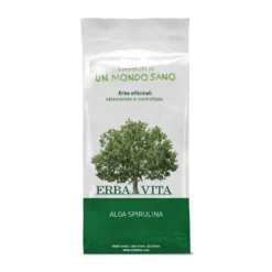 Erba Vita Alga Spirulina - Integratore in polvere energizzante e ricostituente, confezione da 100 g
