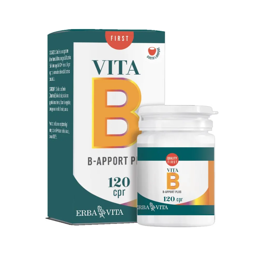 Erba Vita B-Apport Vitamina B12 - Integratore contro l'affaticamento, 120 compresse orosolubili