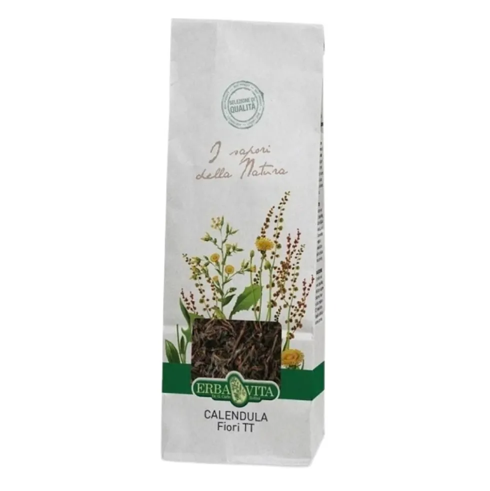Erba Vita Calendula Fiori Taglio Tisana, 100g