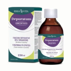 Erba Vita Depuratum Concentrato Integratore Depurativo e Drenante, 250ml