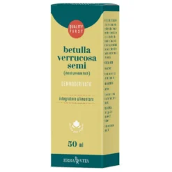 Erba Vita Estratti Liquidi - Gemmoderivato Betulla Verrucosa Semi, 50ml
