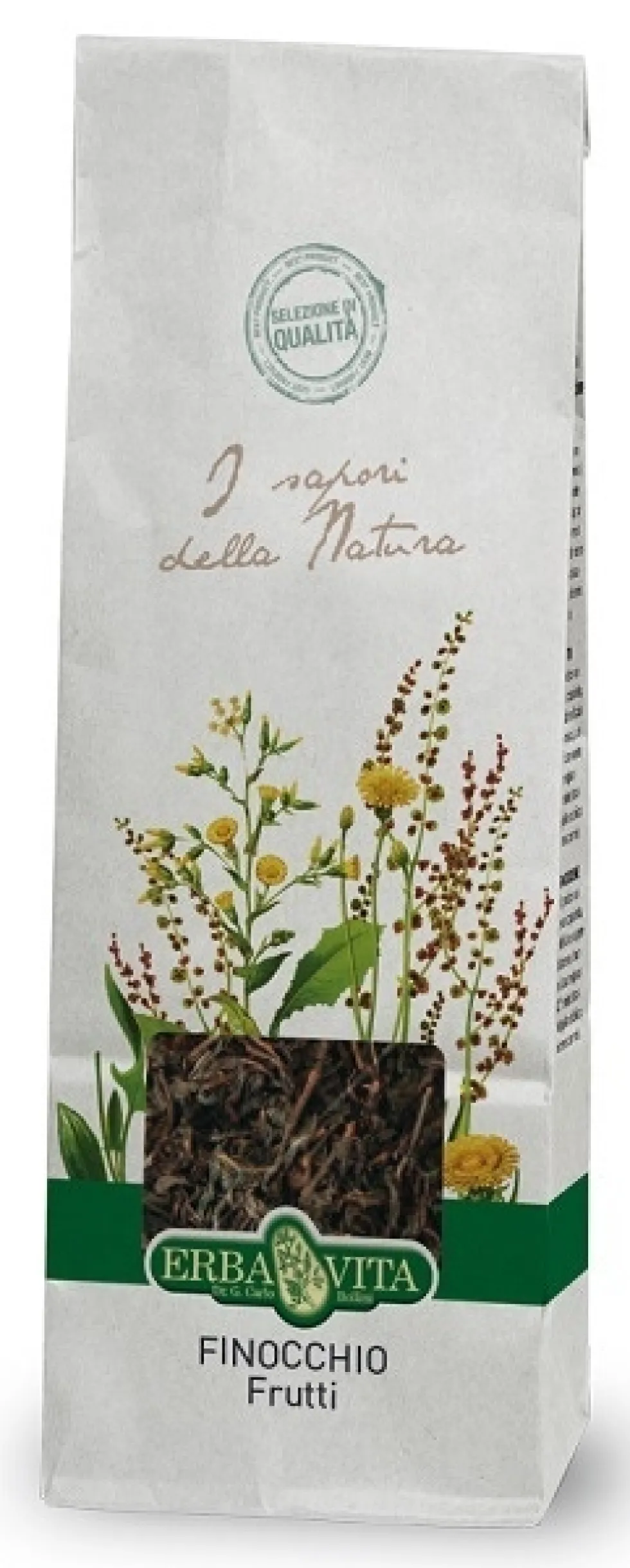 Erba Vita Finocchio Semi Taglio Tisana, 100g