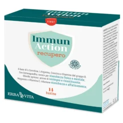 Erba Vita ImmunAction - Immun Action Recupero Integratore, 14 Bustine
