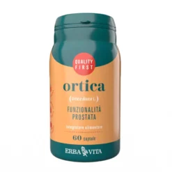 Erba Vita Monoplanta - Ortica Integratore Funzionalità Prostata, 60 Capsule