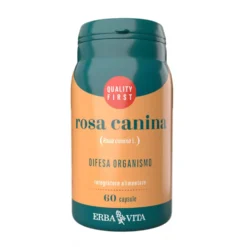 Erba Vita Monoplanta - Rosa Canina Integratore Difesa Organismo, 60 Capsule