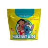 Erba Vita Multivit Kids Integratore di Vitamine e Minerali gusto Arancia e Fragola, 30 caramelle gommose