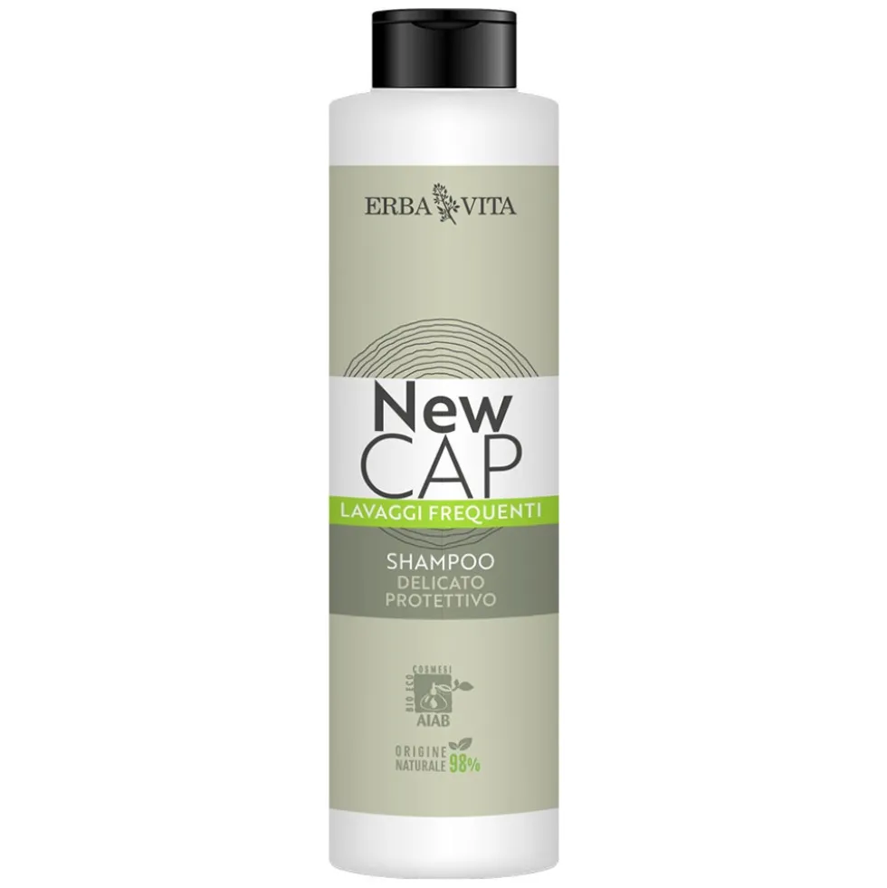 Erba Vita NewCap - Shampoo Lavaggi Frequenti, 250ml