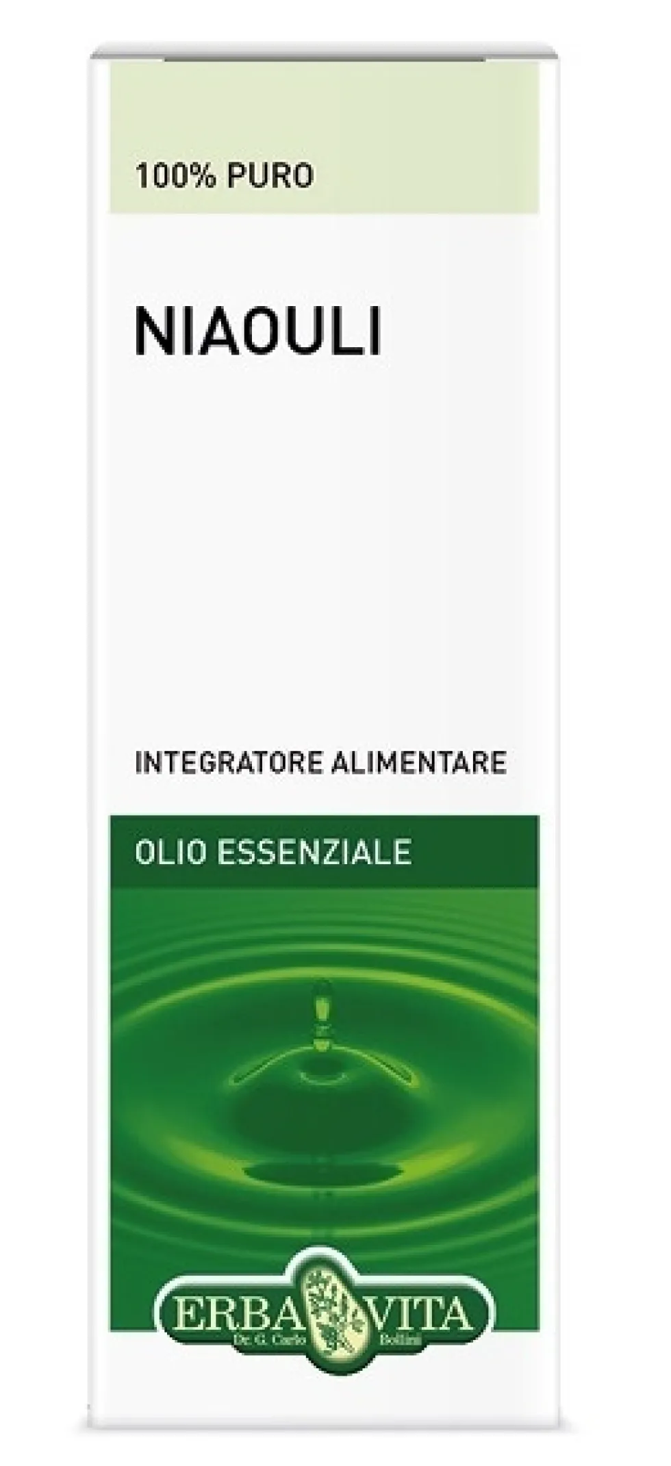 Erba Vita Niaouli - Olio essenziale per il benessere delle vie respiratorie, 10 ml