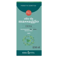 Erba Vita Oli Corpo - Olio da Massaggio Edera Rimodellante, 250ml
