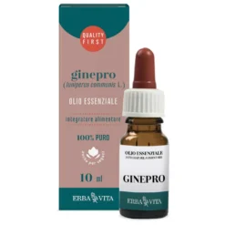 Erba Vita Oli Essenziali - Olio Essenziale Ginepro Vie Respiratorie, 10ml