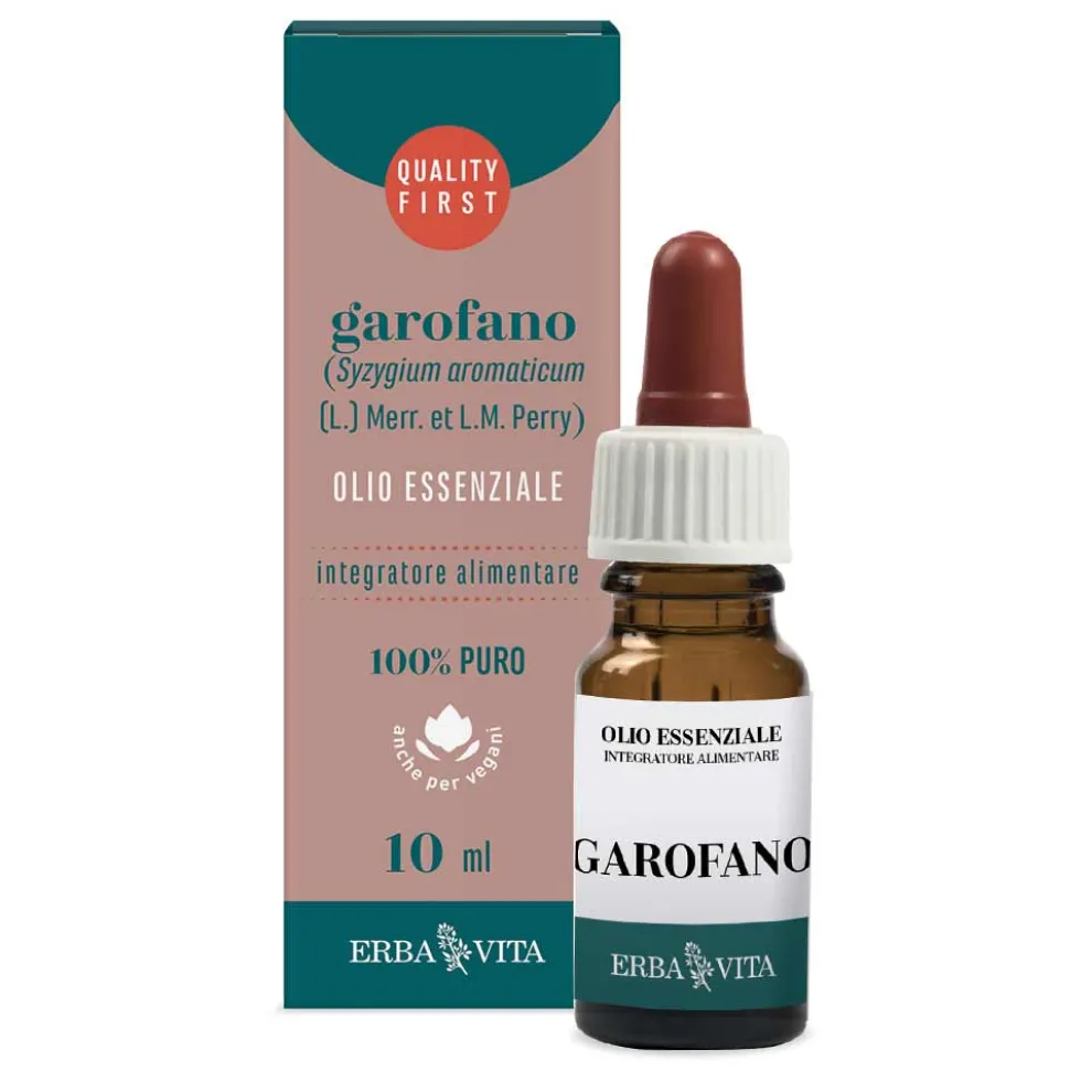 Erba Vita Oli Essenziali - Olio Essenziale Garofano Balsamico, 10ml