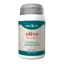 Erba Vita Olivo - Integratore alimentare per la funzionalità cardiovascolare, 60 capsule