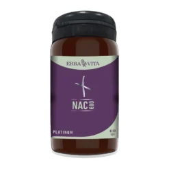 Erba Vita Platinum - NAC 600 Integratore Alimentare Antiossidante, 30 capsule