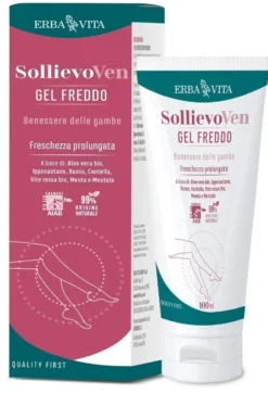 Erba Vita Sollievo Ven - Gel Freddo Benessere Gambe Freschezza Prolungata, 100ml