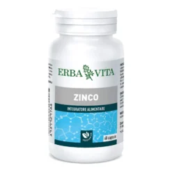 Erba Vita Zinco - Integratore alimentare per le difese immunitarie, 60 capsule vegetali