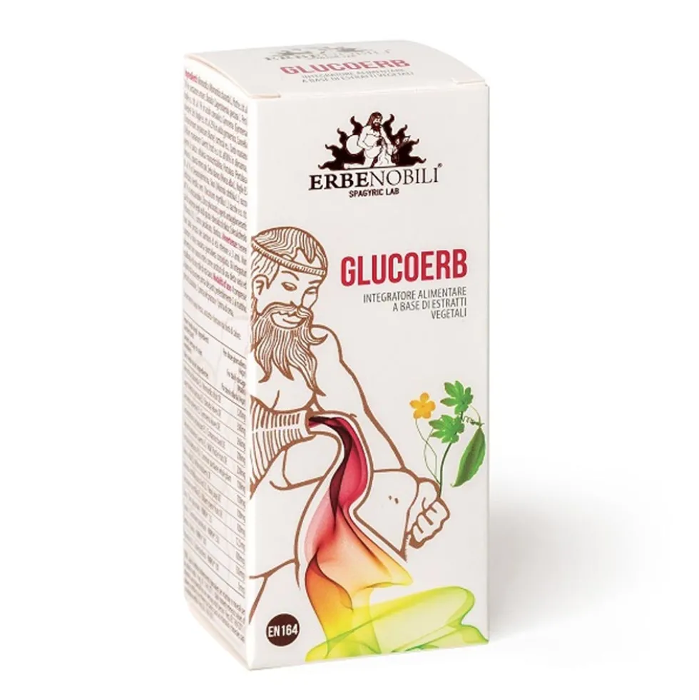 Erbenobili Glucoerb Integratore Alimentare, 60 Compresse