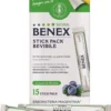 Erboristeria Magentina Natural Benex - Stick Pack Bevibile Integratore Microcircolo e Drenaggio dei Liquidi, 15 Stick Pack