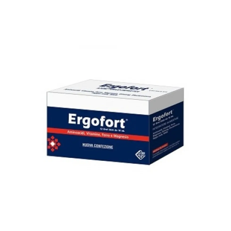 Ergofort Integratore Alimentare 12 Stick Monodose Da 10 ml