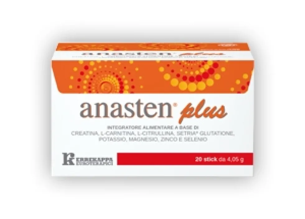 Errekappa Anasten Integratore Alimentare Plus 20 Stick Da 4,05 g