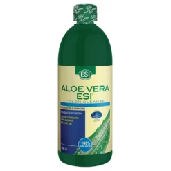 ESI Aloe Vera Colon Cleanse - Integratore alimentare per depurare fegato e intestino, 1000 ml