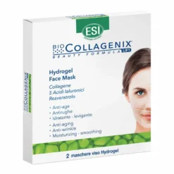 ESI Biocollagenix - Hydrogel Face Mask Idratante Levigante e Anti Age, 2 Pezzi