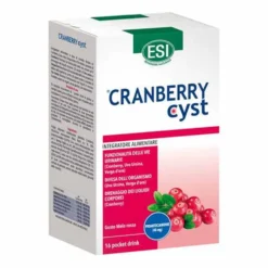 ESI Cranberry Cyst - Integratore alimentare per il benessere delle vie urinarie, 16 bustine