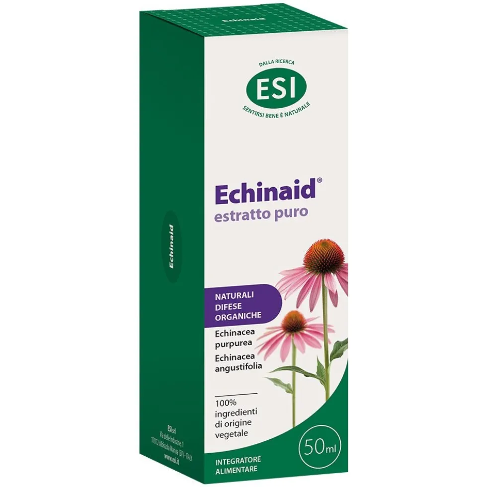 ESI Echinaid - Estratto Puro Integratore all'Echinacea Immunostimolante, 50ml