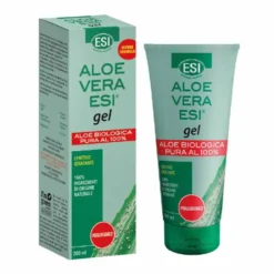 ESI Gel di aloe vera puro - Gel corpo idratante e lenitivo per arrossamenti e scottature, 200 ml