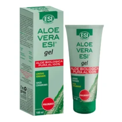 ESI Gel puro di aloe vera - Gel lenitivo e idratante per la pelle secca e irritata, 100 ml